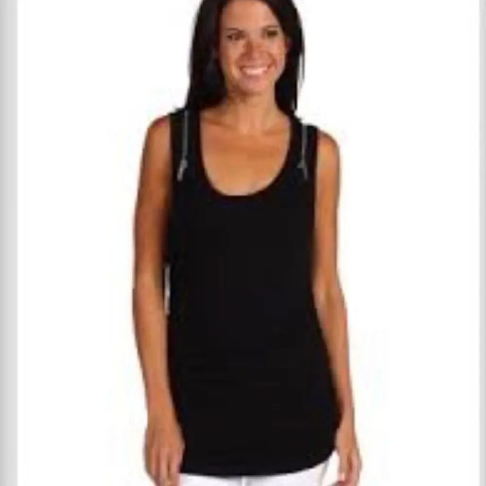 ✨2xHP✨Michael Kors Ruched Zipper Tank✨
